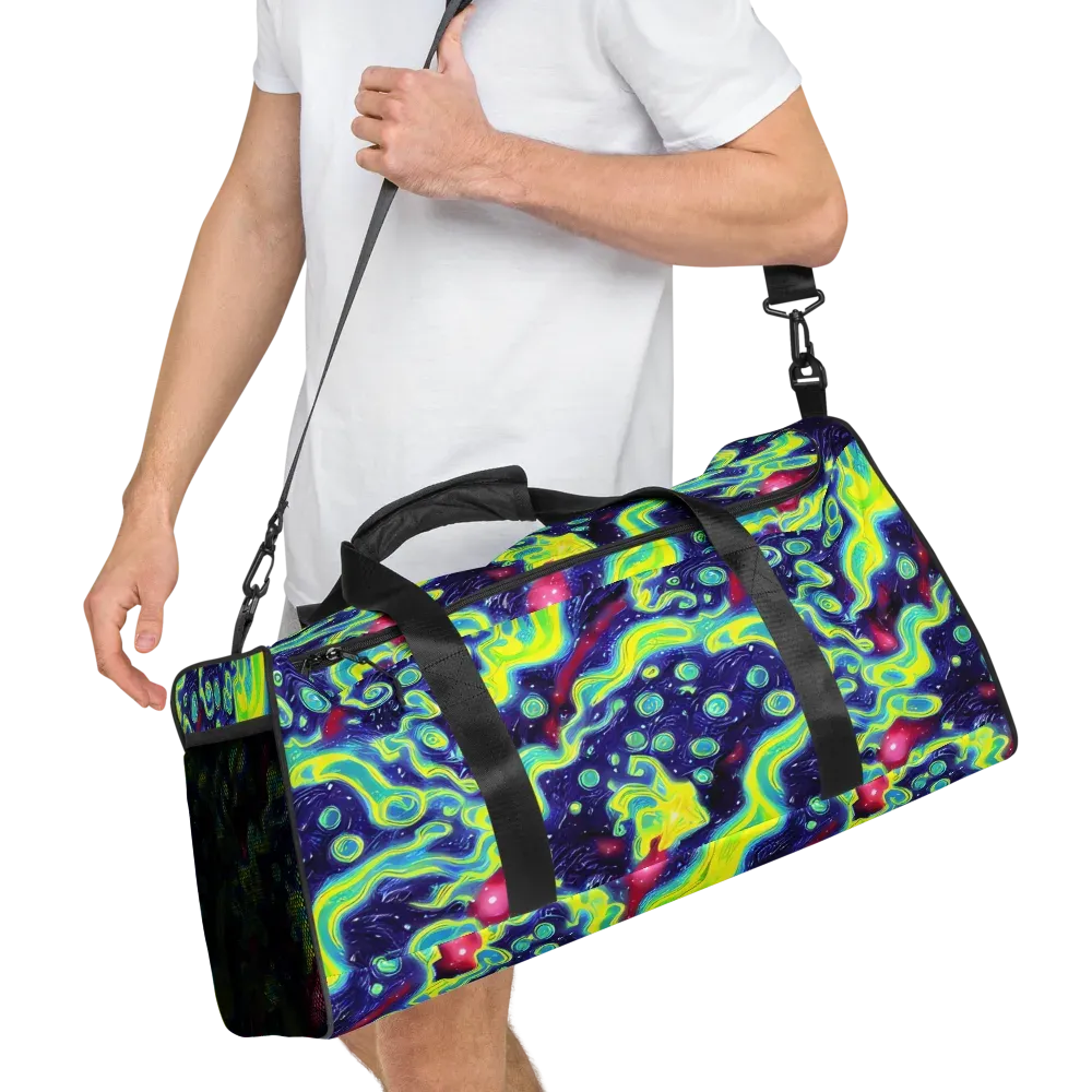 Acid Moonlight on Duffle Bag — Right Front