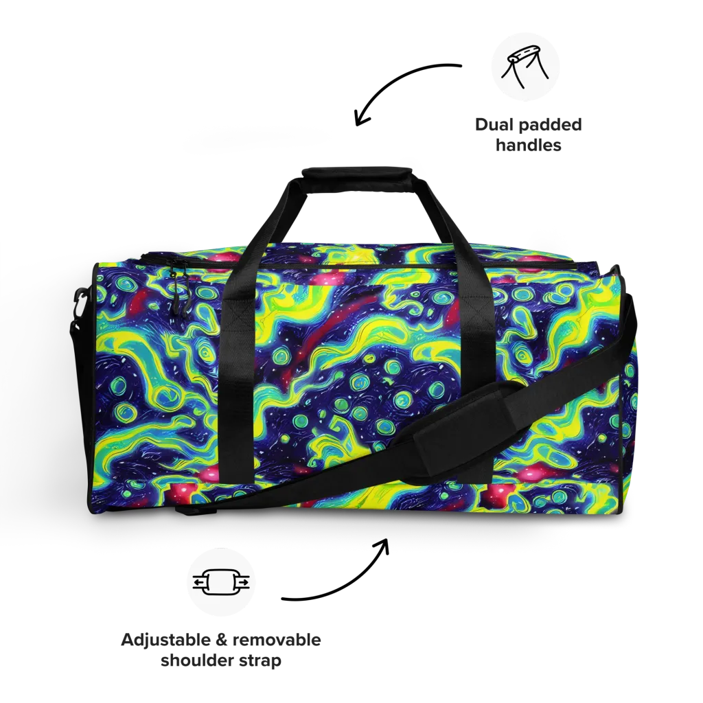 Acid Moonlight on Duffle Bag — Front