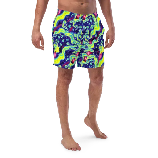 Acid Moonlight on a Swim Trunks