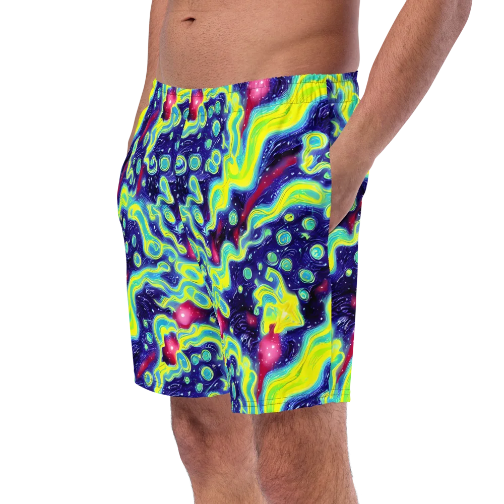 Acid Moonlight on Swim Trunks — Left Front