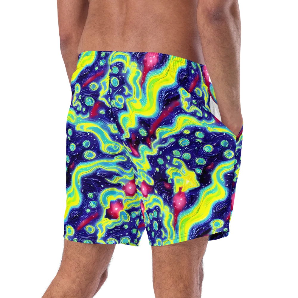 Acid Moonlight on Swim Trunks — Right Back