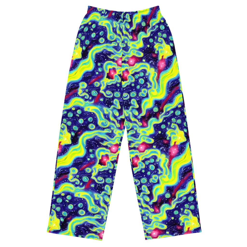 Acid Moonlight on Wide-Leg Pants — Front
