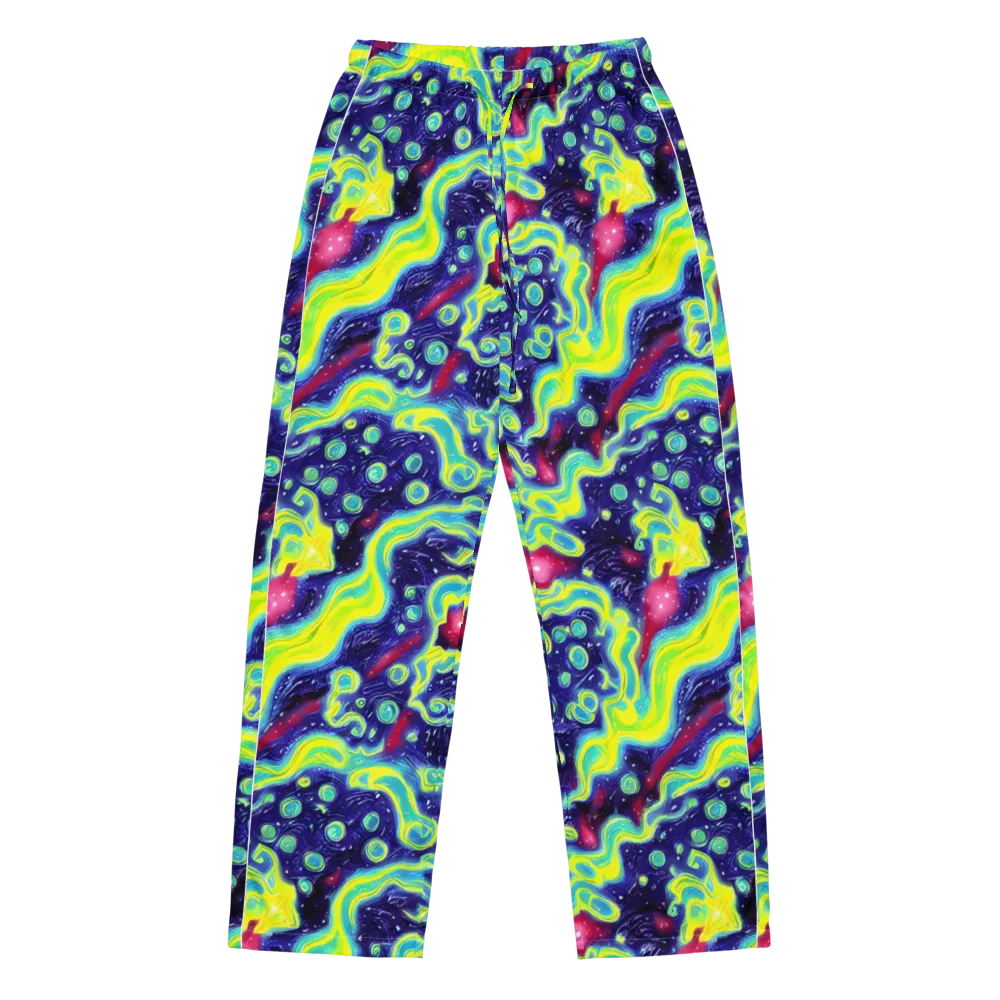 Acid Moonlight on Women's Pajama Pants — Front