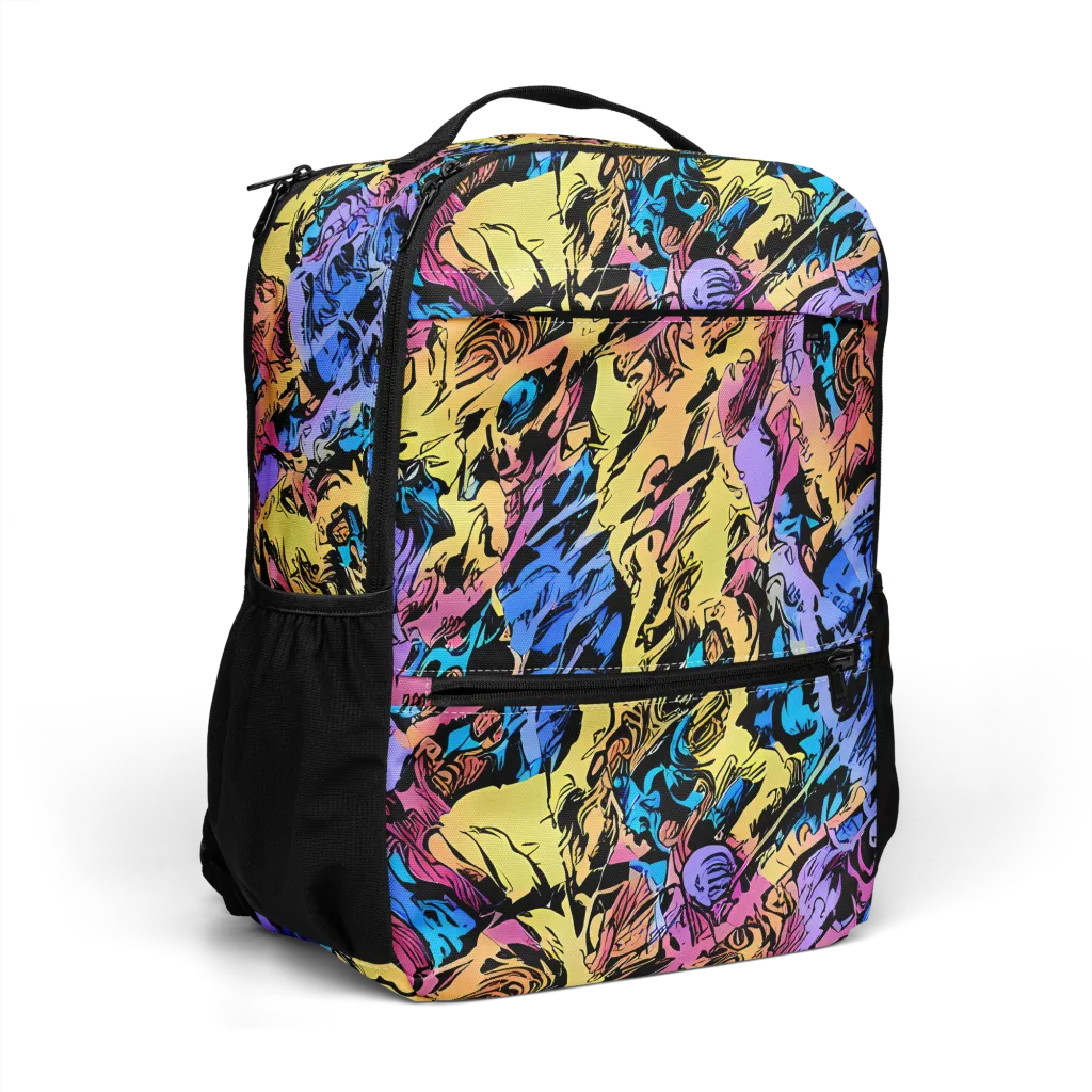 Pop-tide on Utility Backpack — Right Front