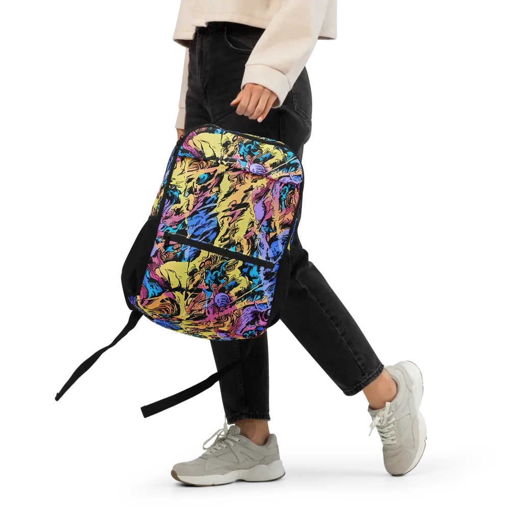 Pop-tide on Utility Backpack — Front