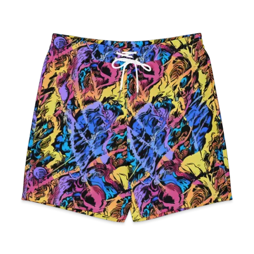 Pop-tide on a Men's Board Shorts