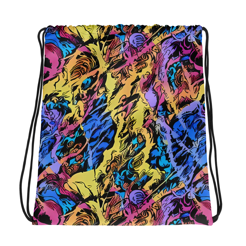 Pop-tide on Drawstring Bag — Photo