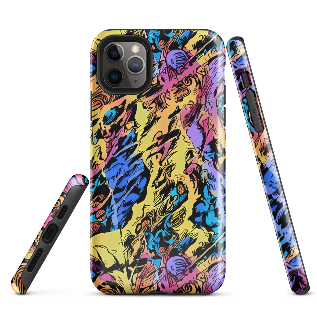 Pop-tide on Tough Case for iPhone® — Front