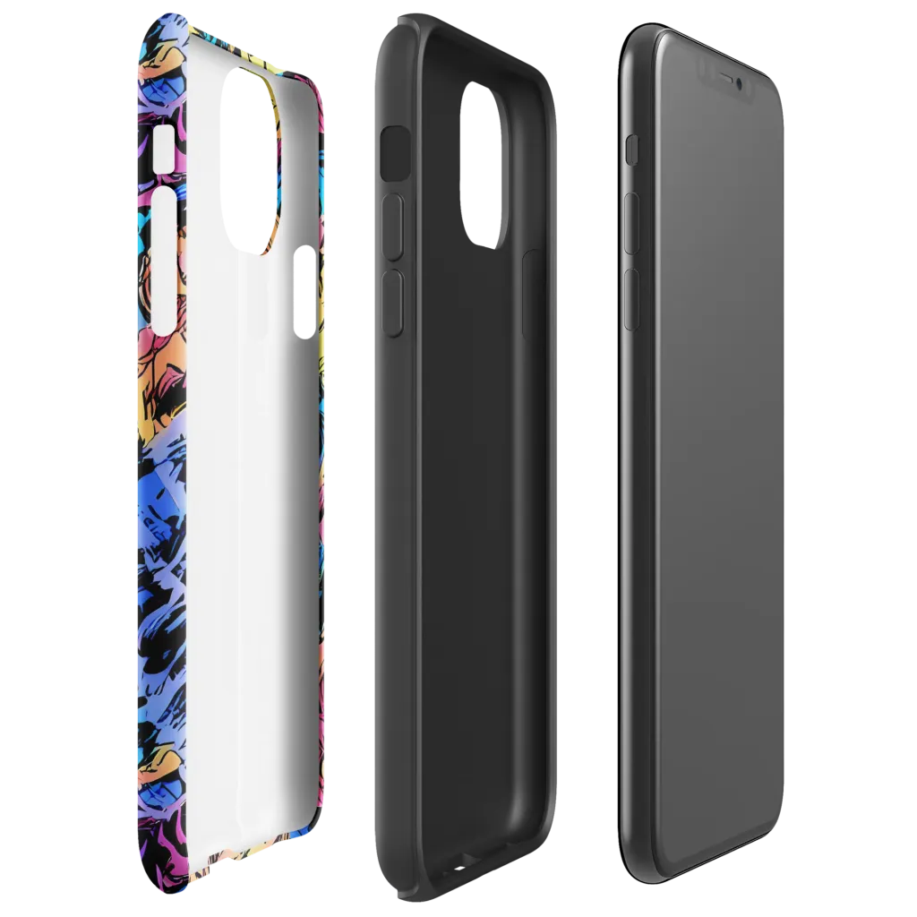 Pop-tide on Tough Case for iPhone® — Right