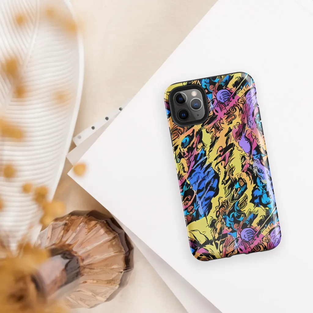 Pop-tide on Tough Case for iPhone® — Front