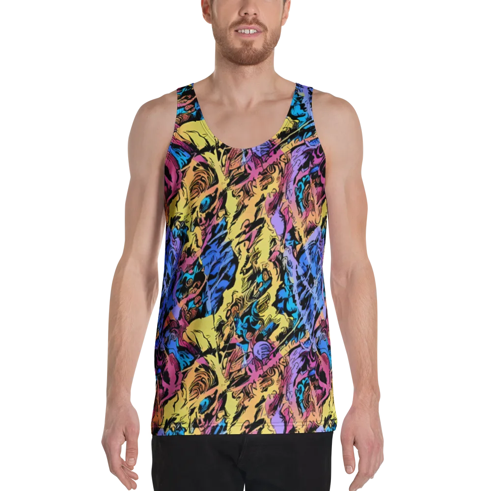 Pop-tide on Men's Tank Top — Front