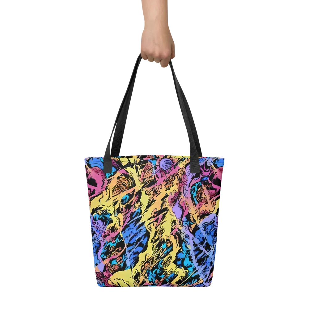 Pop-tide on Tote Bag — Front
