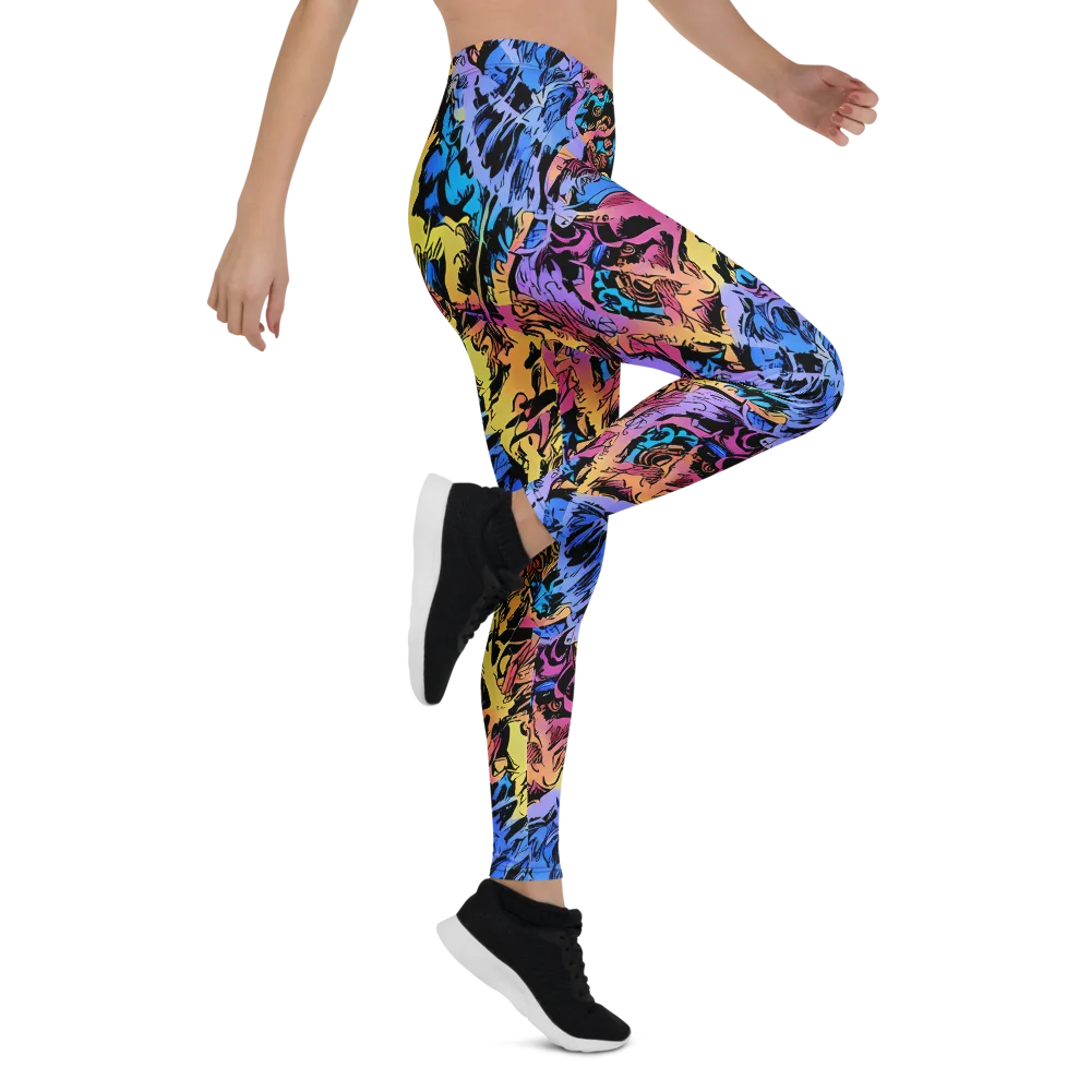 Pop-tide on Leggings — Right