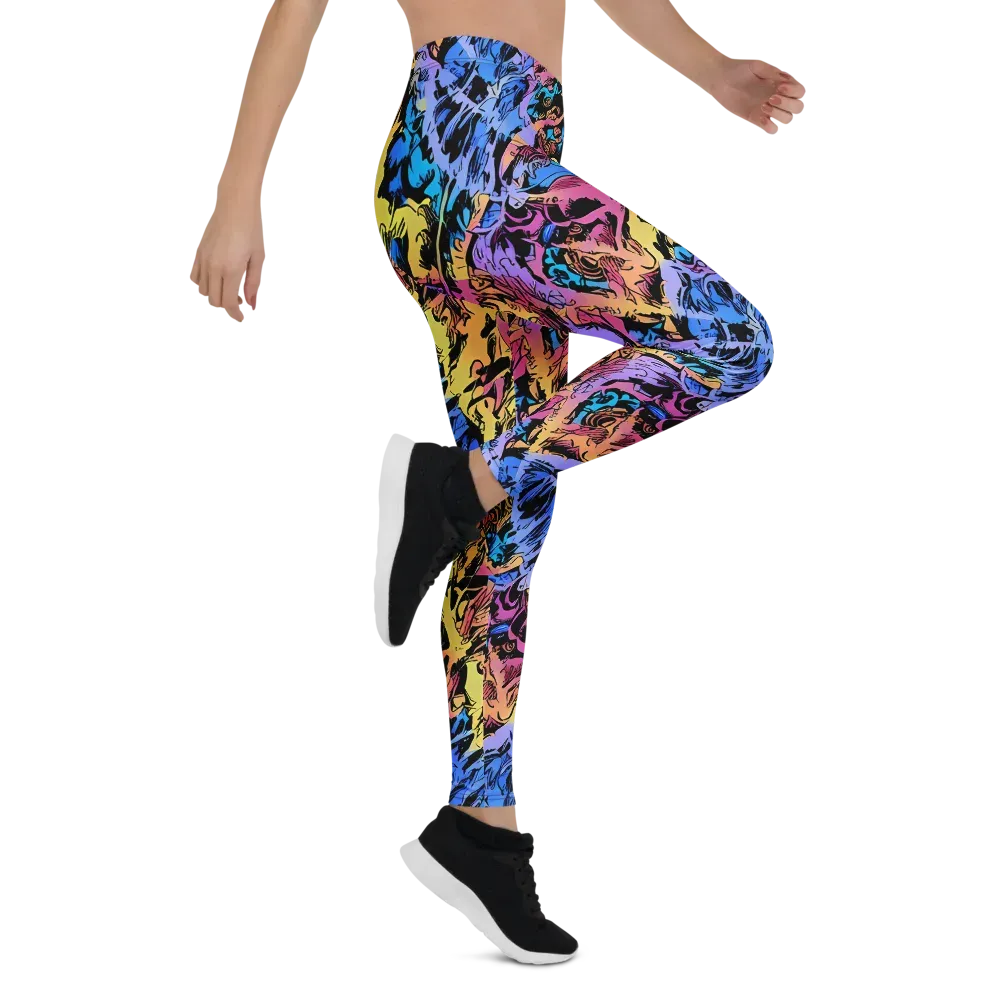 Pop-tide on Leggings — Right