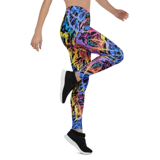 Pop-tide on a Leggings