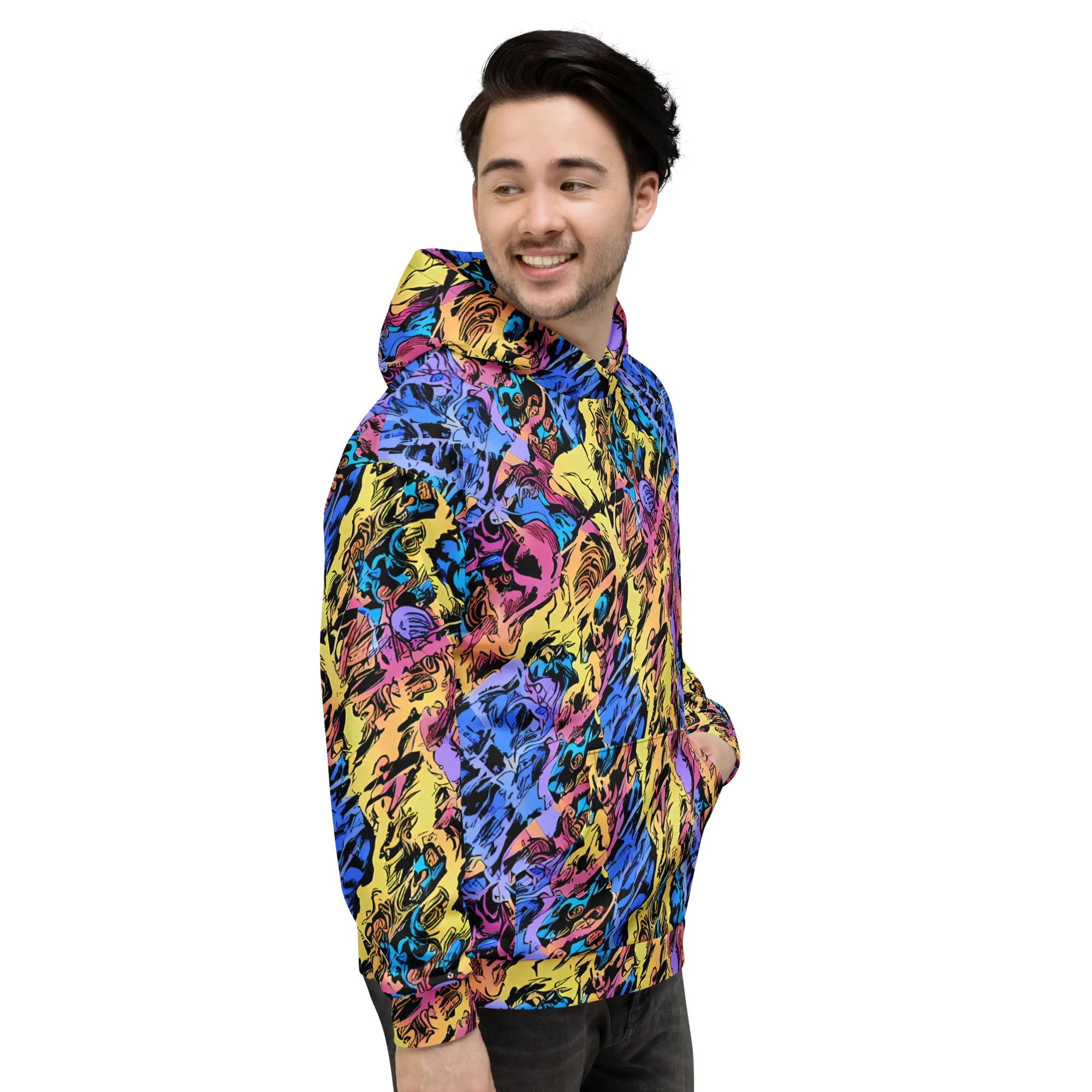 Pop-tide on Hoodie — Right