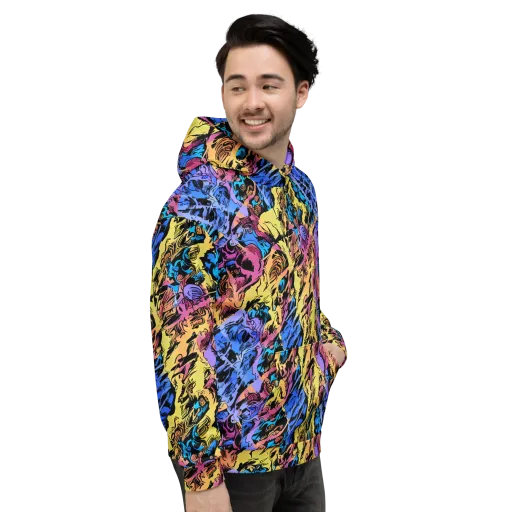 Pop-tide on a Hoodie