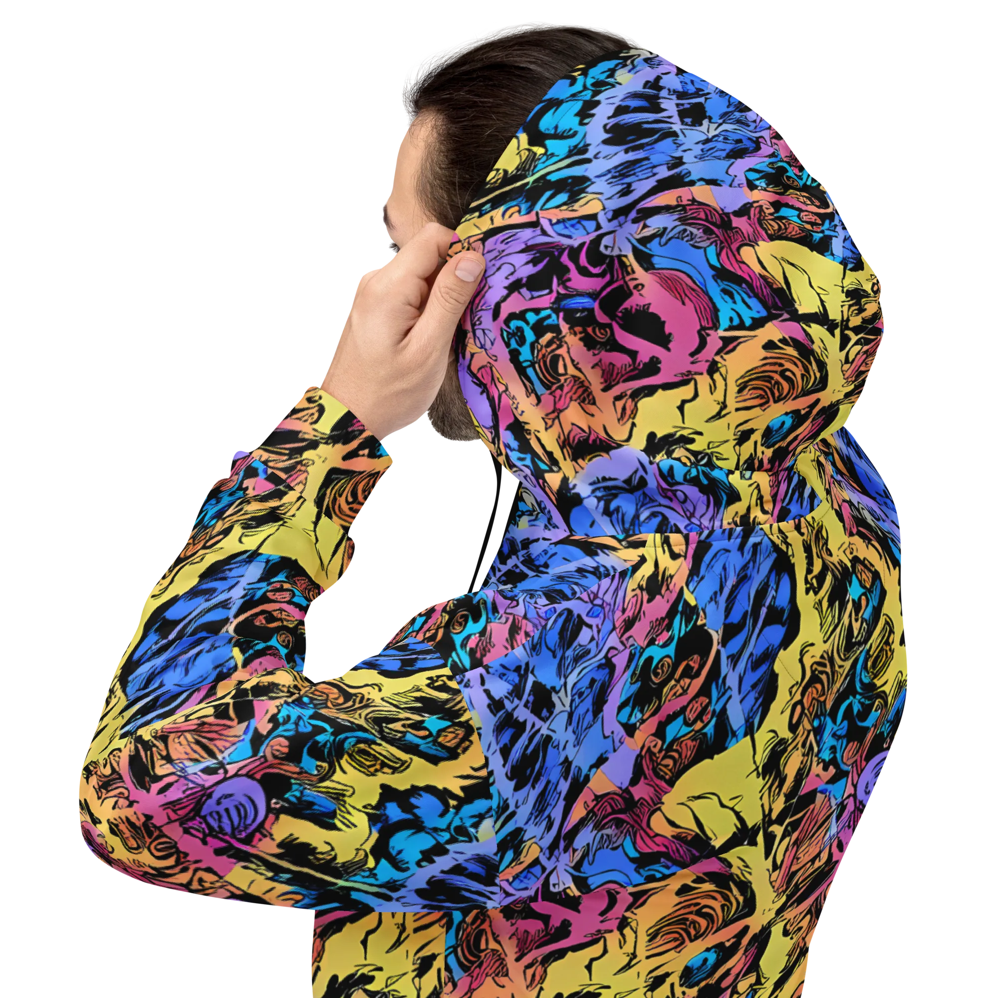 Pop-tide on Hoodie — Back