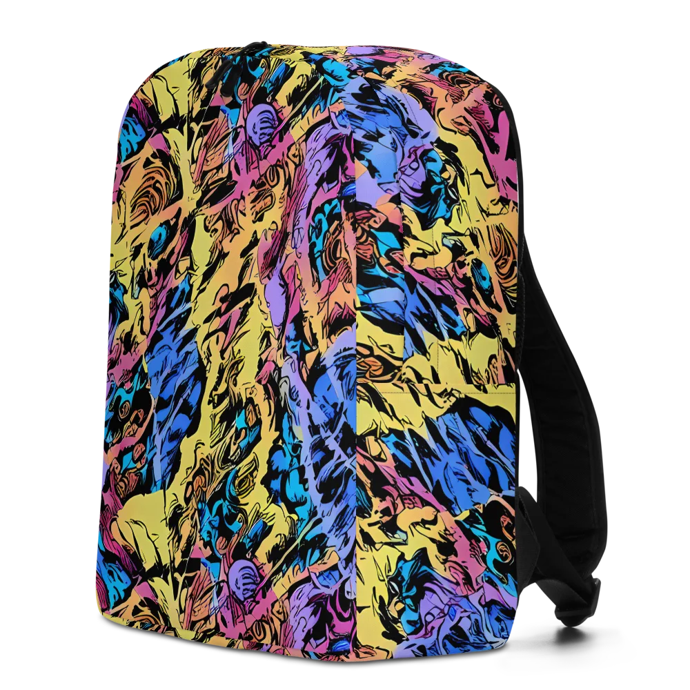 Pop-tide on Minimalist Backpack — Left