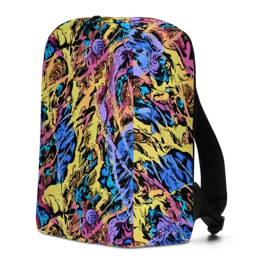 Pop-tide on a Minimalist Backpack