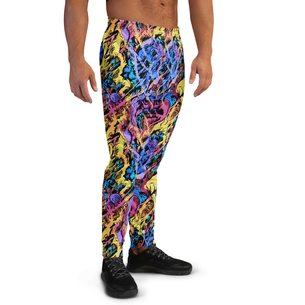 Pop-tide on Men's Joggers — Right