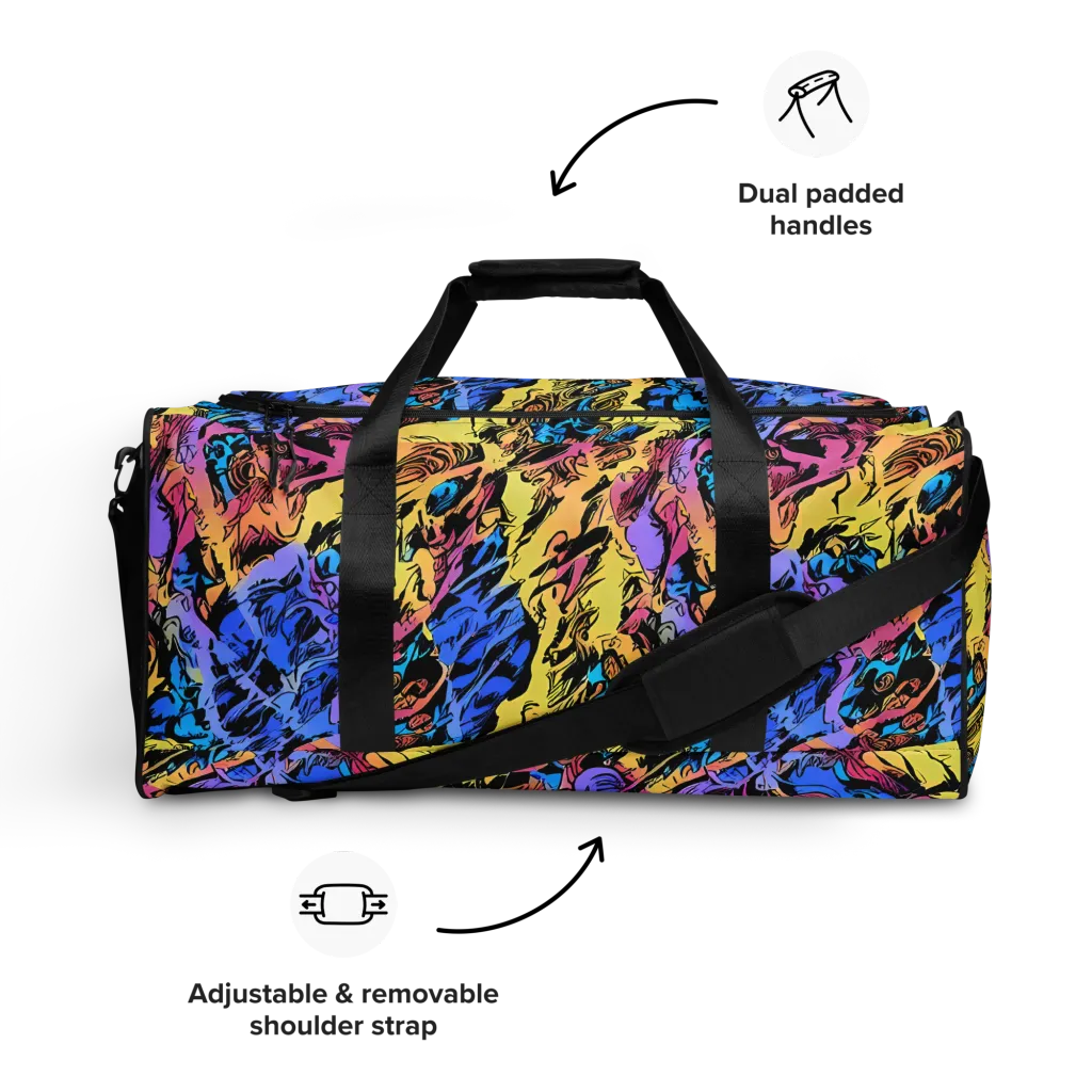 Pop-tide on Duffle Bag — Front