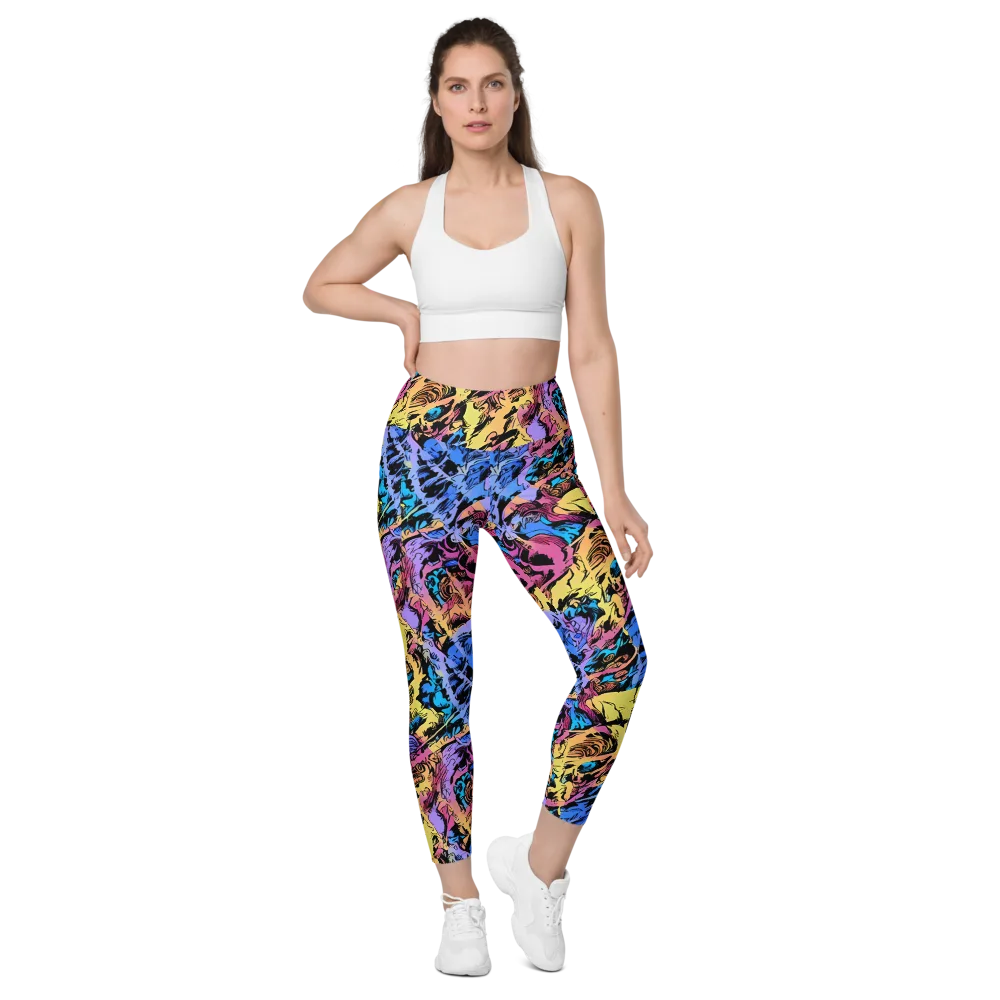 Pop-tide on Leggings with Pockets — Front
