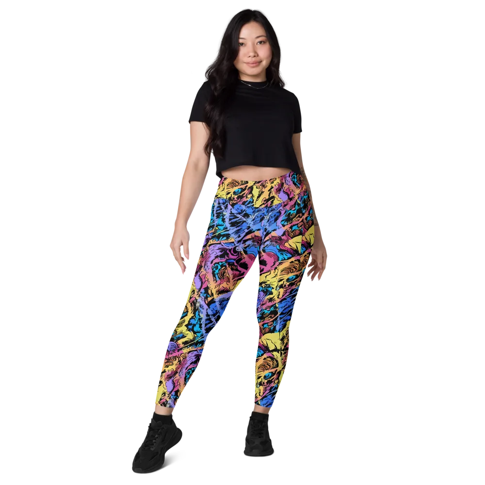 Pop-tide on Leggings with Pockets — Front