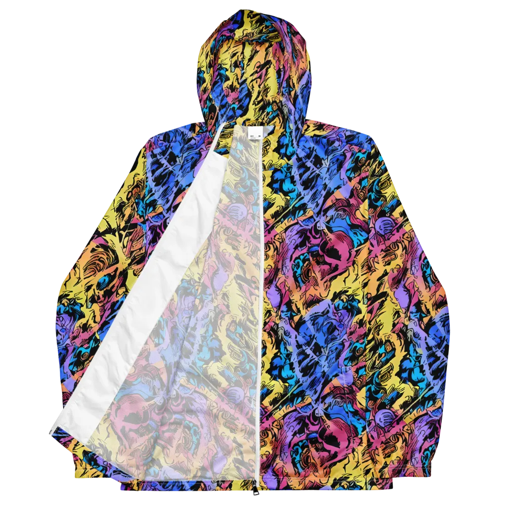 Pop-tide on Men's Windbreaker — Front