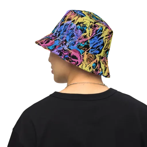 Pop-tide on a Reversible Bucket Hat