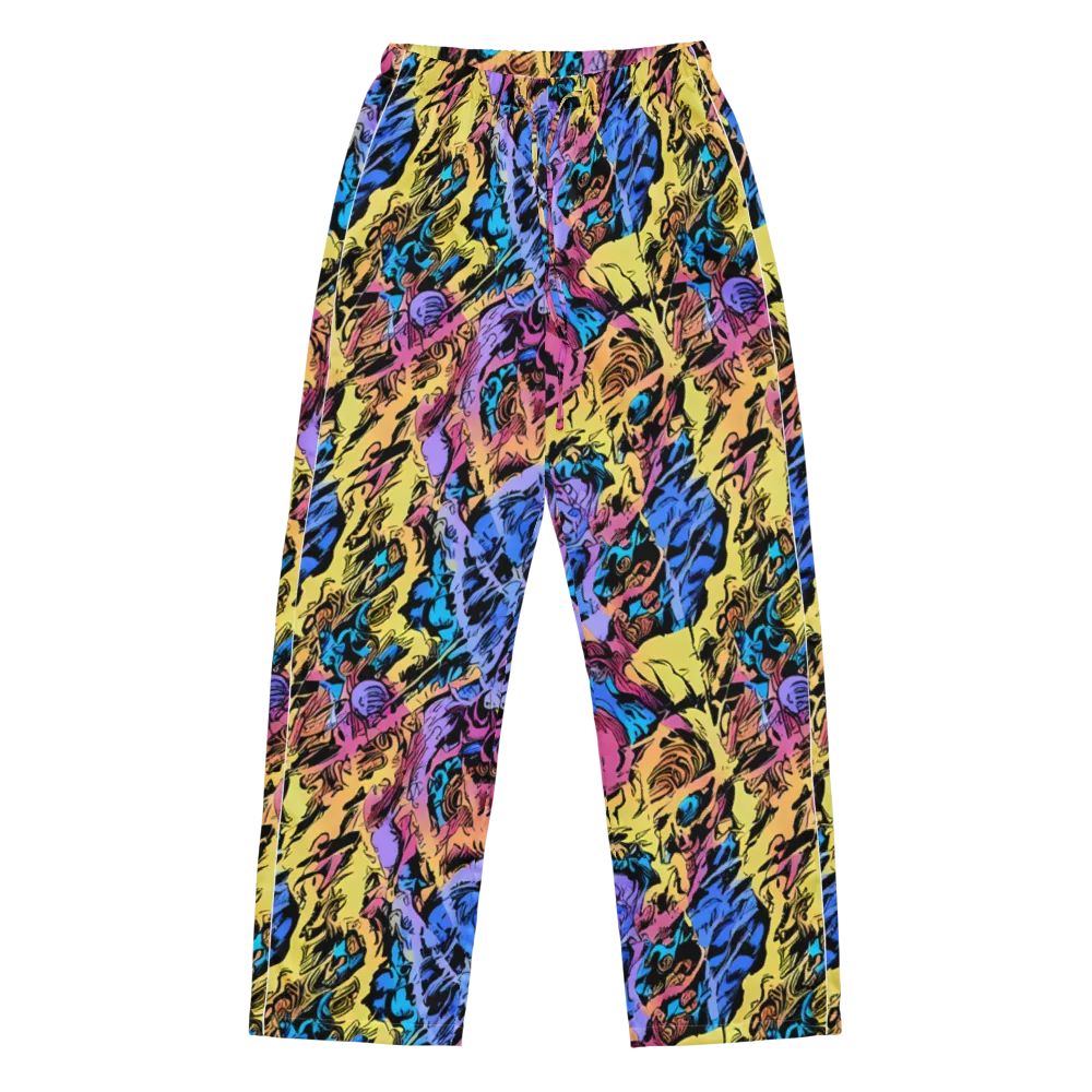Pop-tide on Women's Pajama Pants — Front