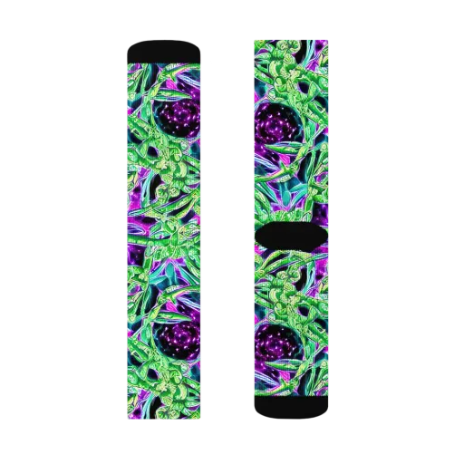 Cosmic Geckos on a Socks