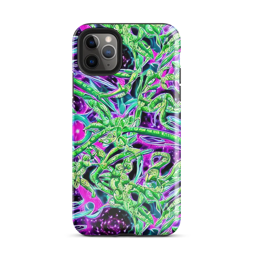 Cosmic Geckos on Tough Case for iPhone® — Front