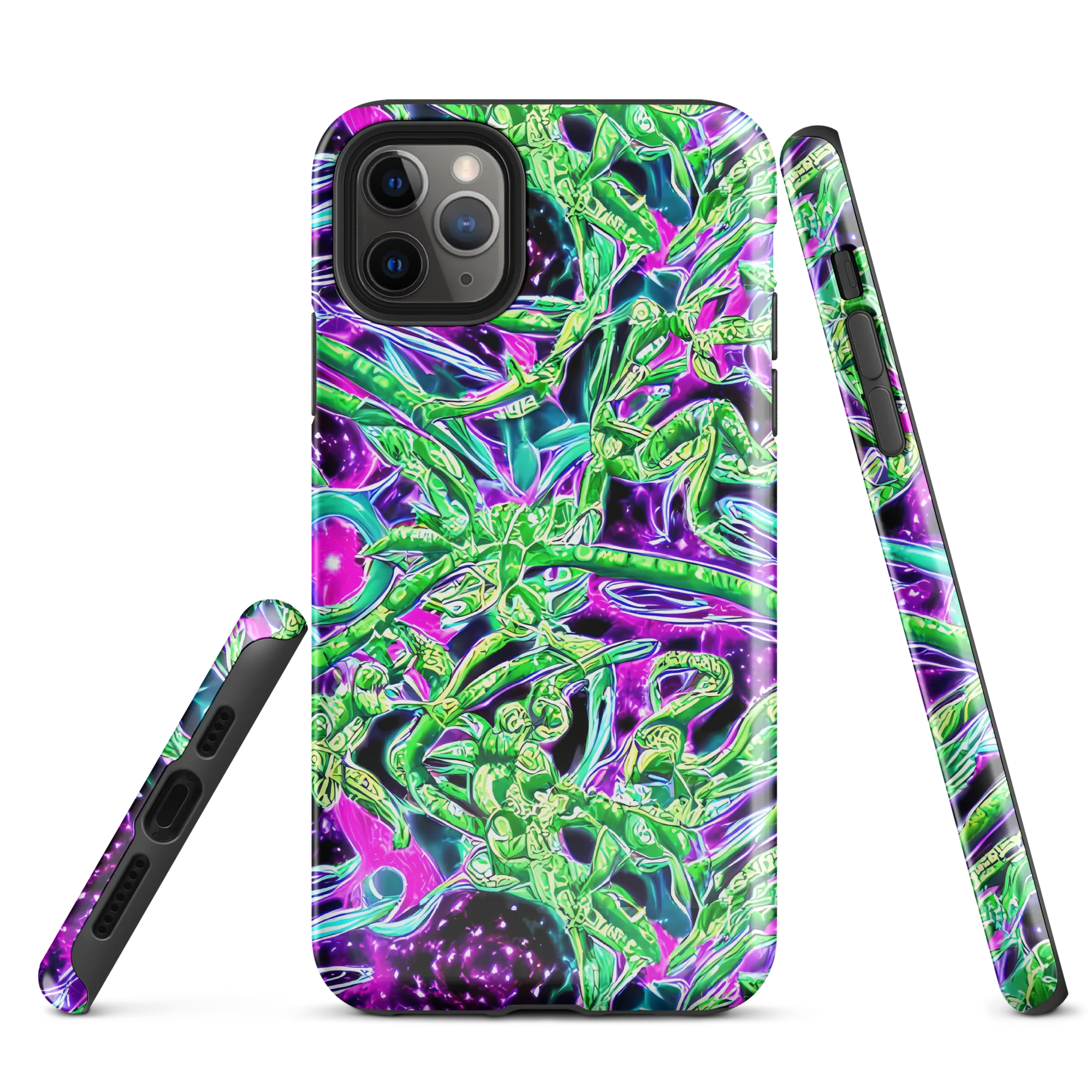 Cosmic Geckos on Tough Case for iPhone® — Front
