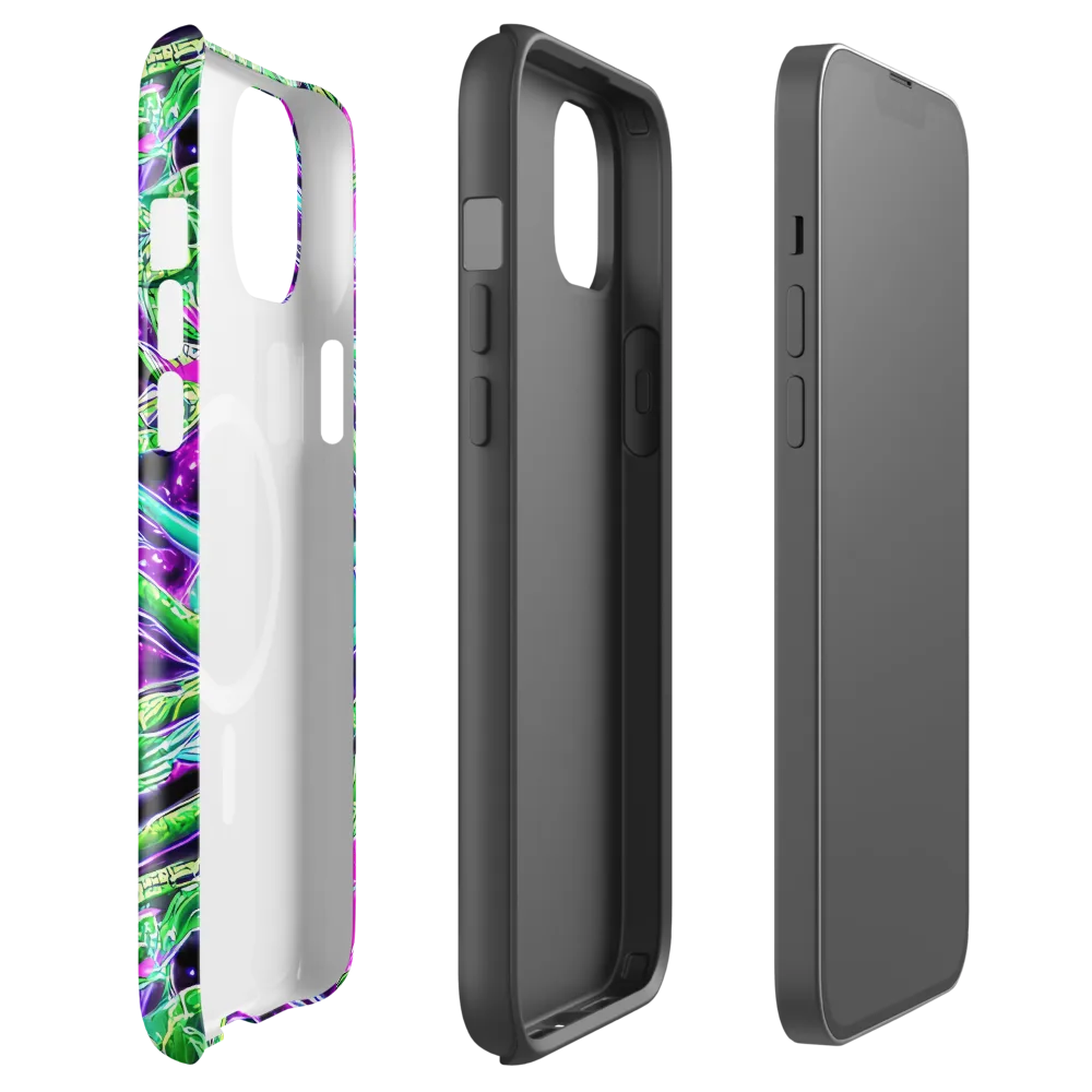 Cosmic Geckos on MagSafe Tough Case for iPhone® — Front