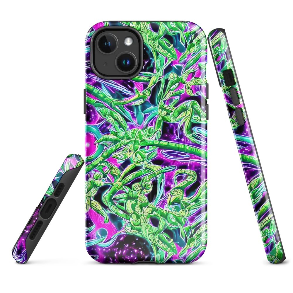 Cosmic Geckos on MagSafe Tough Case for iPhone® — Front