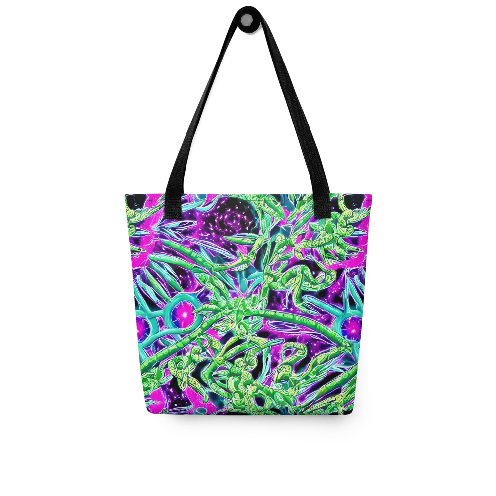 Cosmic Geckos on Tote Bag — Front