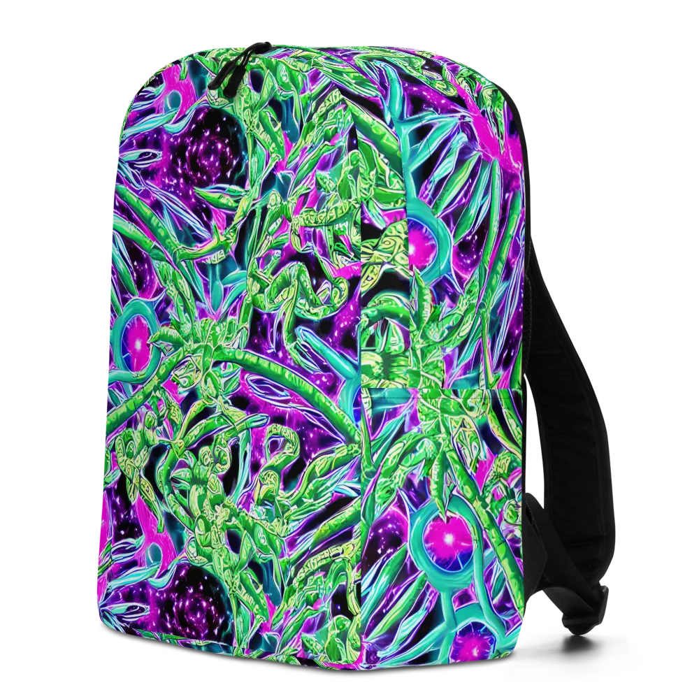 Cosmic Geckos on Minimalist Backpack — Left