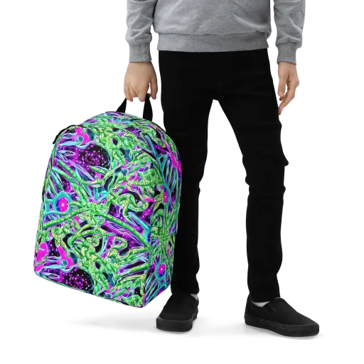 Cosmic Geckos on a Minimalist Backpack