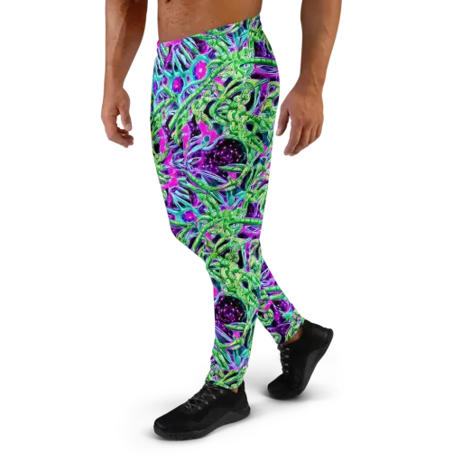 Cosmic Geckos on a Men's Joggers