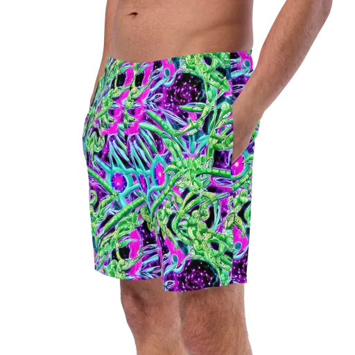 Cosmic Geckos on a Swim Trunks