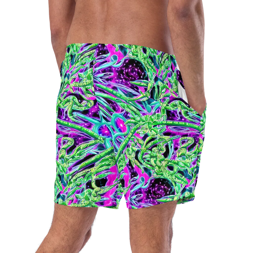Cosmic Geckos on Swim Trunks — Right Back