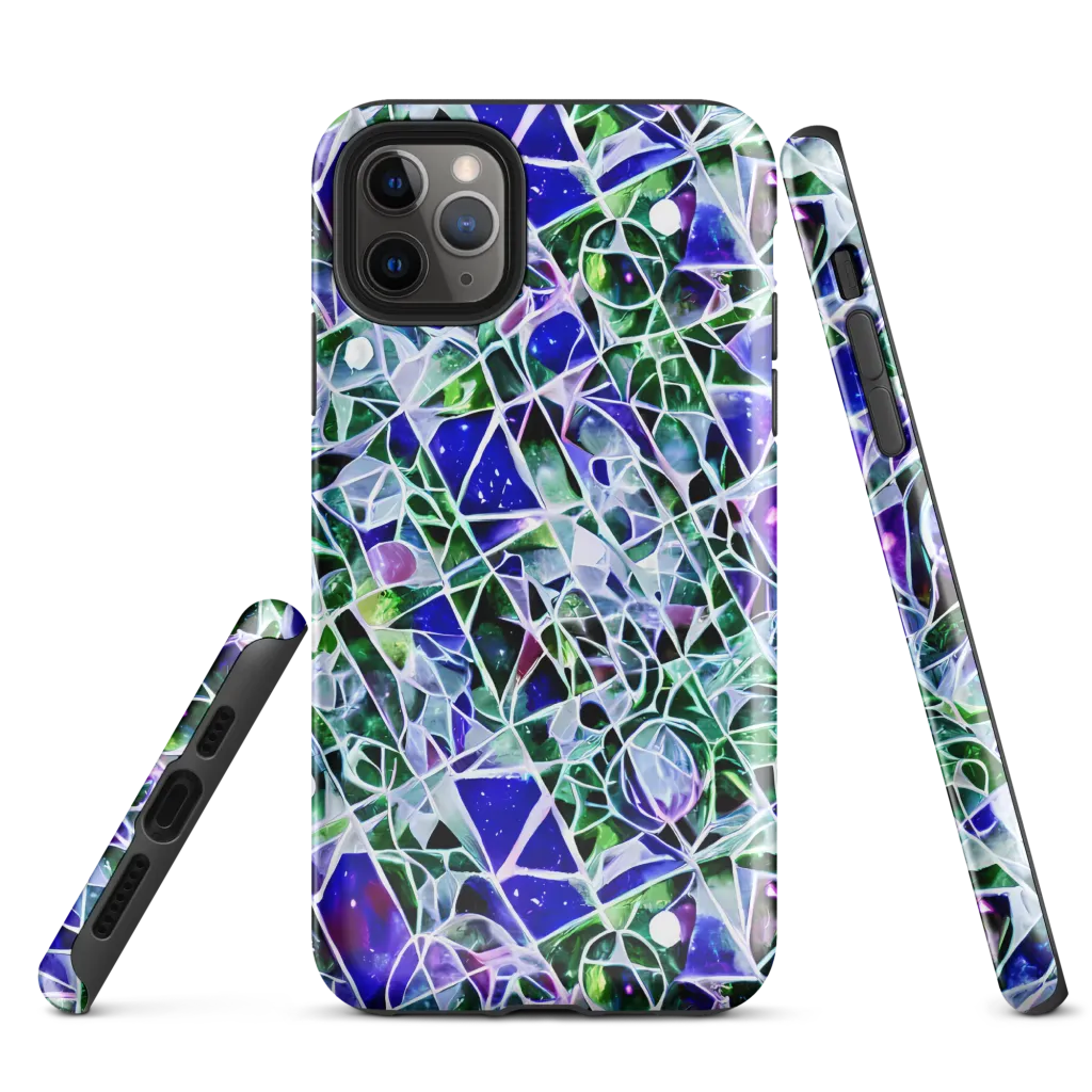 Prismatic Shatter on Tough Case for iPhone® — Front