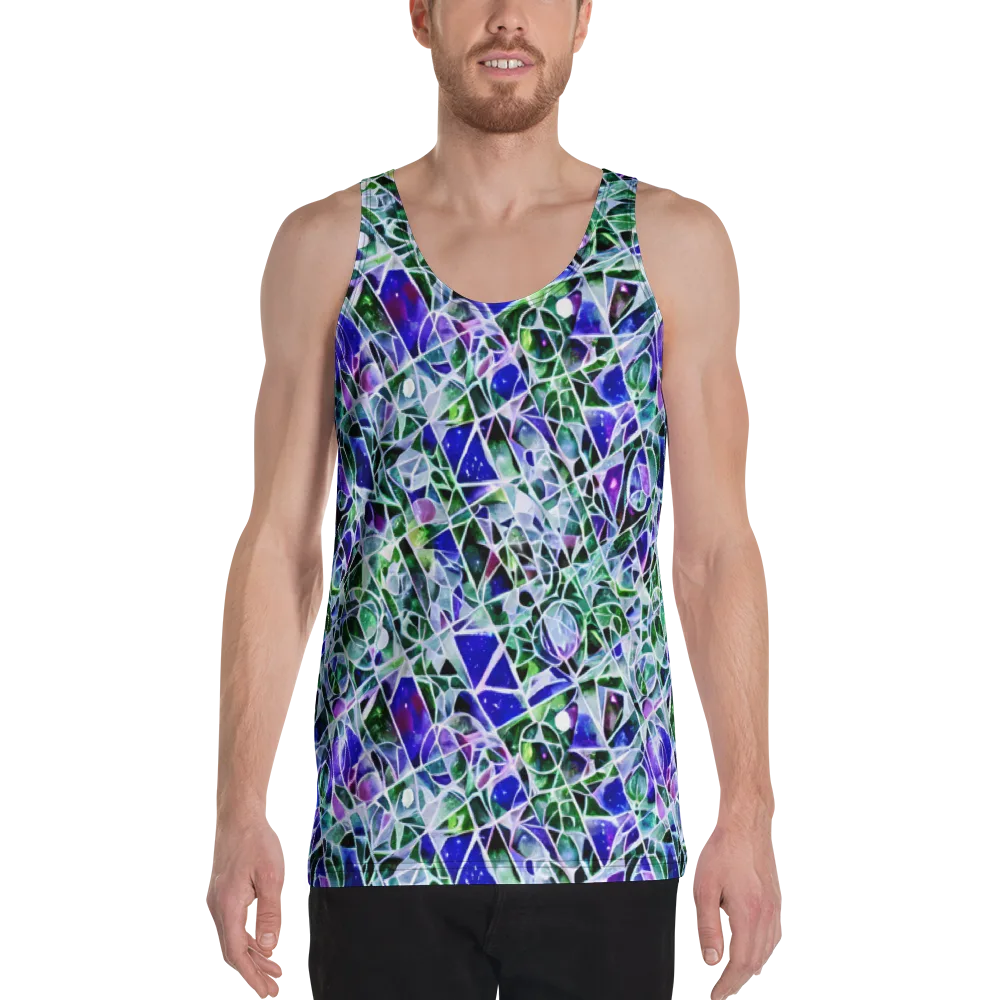 Prismatic Shatter on Men's Tank Top — Front