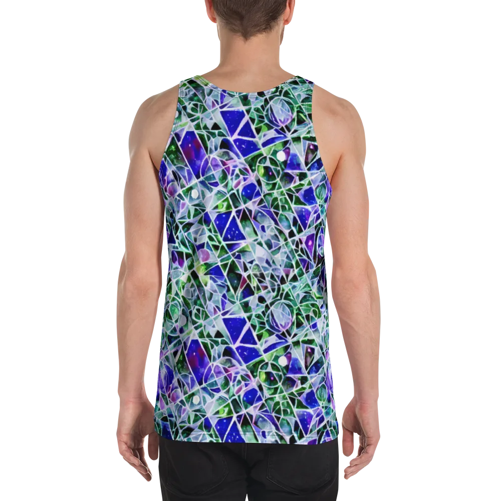 Prismatic Shatter on Men's Tank Top — Back