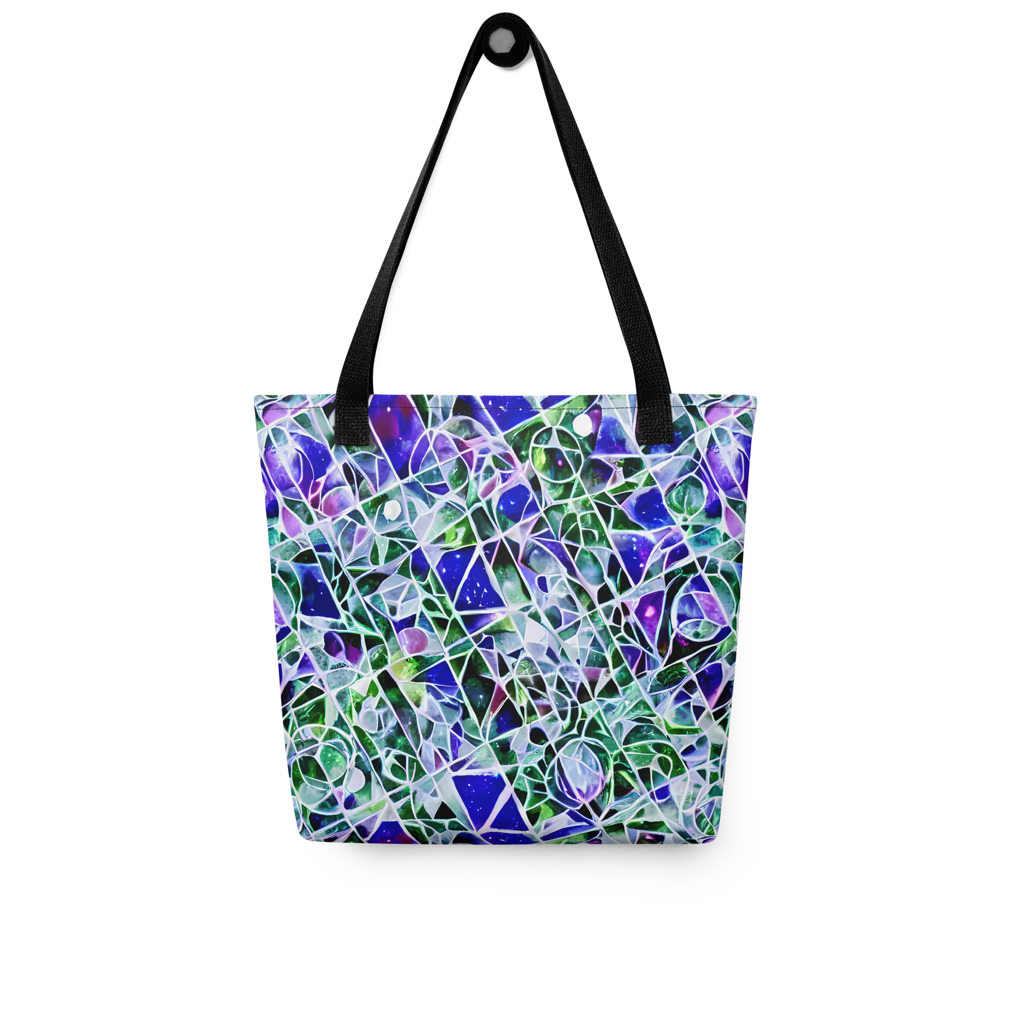 Prismatic Shatter on Tote Bag — Front
