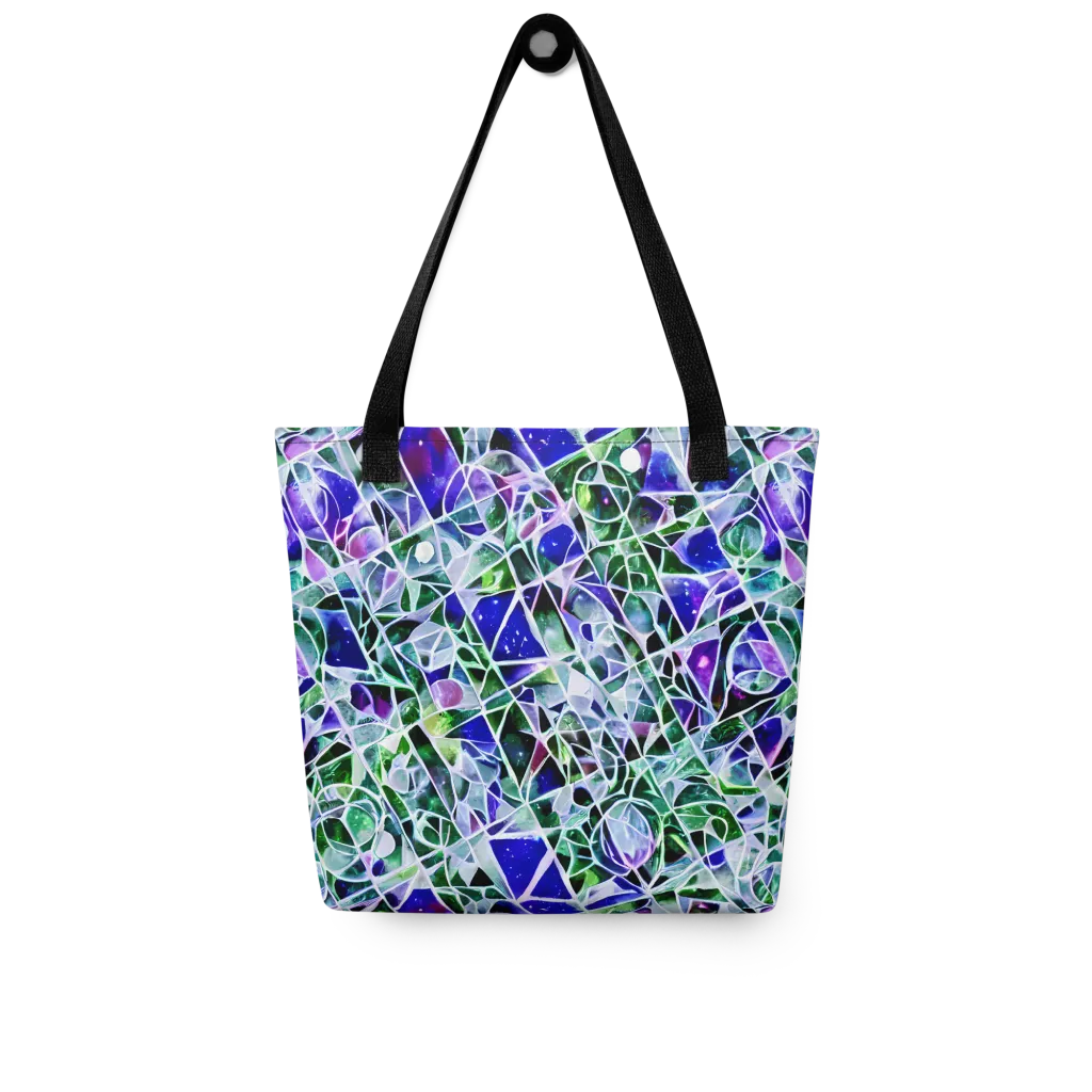 Prismatic Shatter on Tote Bag — Front