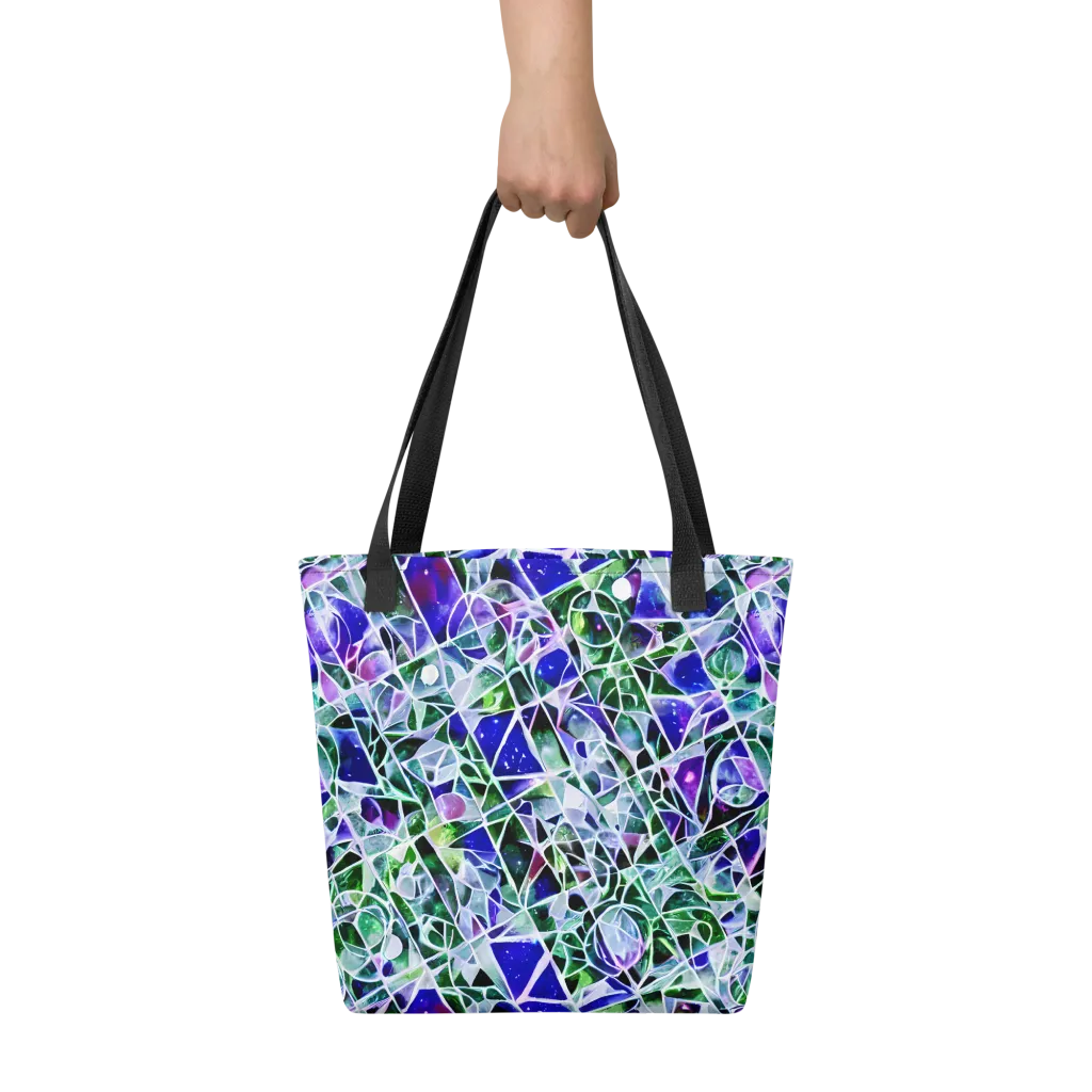 Prismatic Shatter on Tote Bag — Front