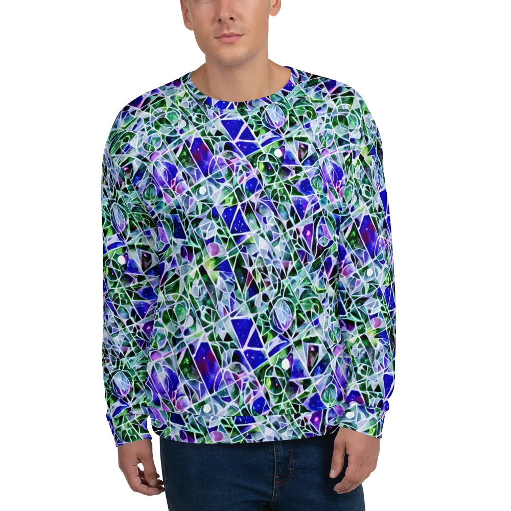 Prismatic Shatter on Sweatshirt — Front