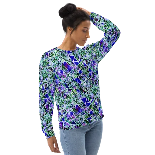 Prismatic Shatter on a Sweatshirt